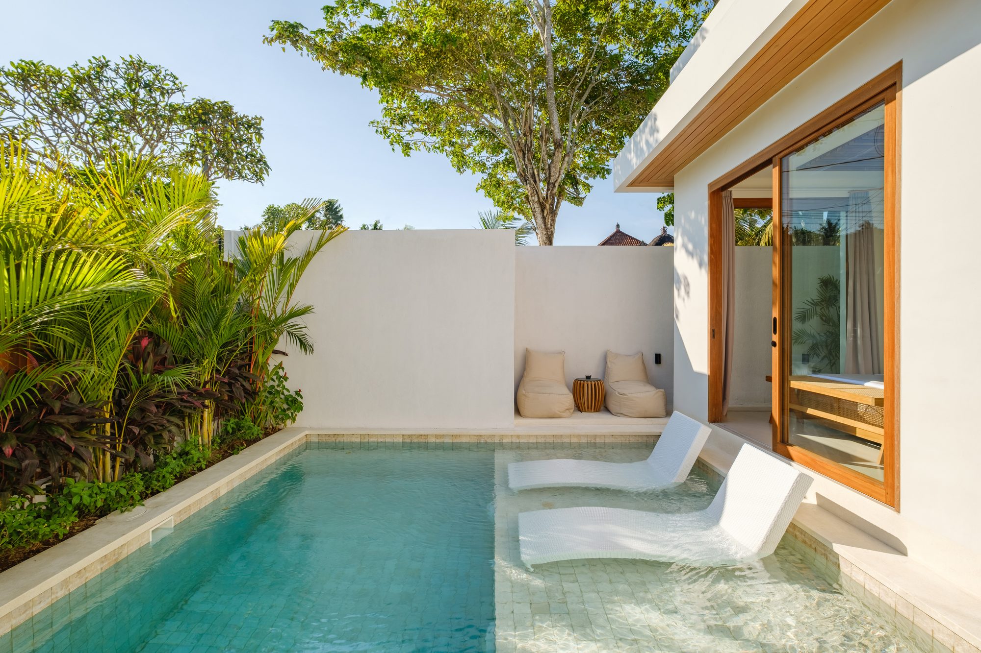 Villa Las Hermanas private pool luxury boutique villa Canggu Bali