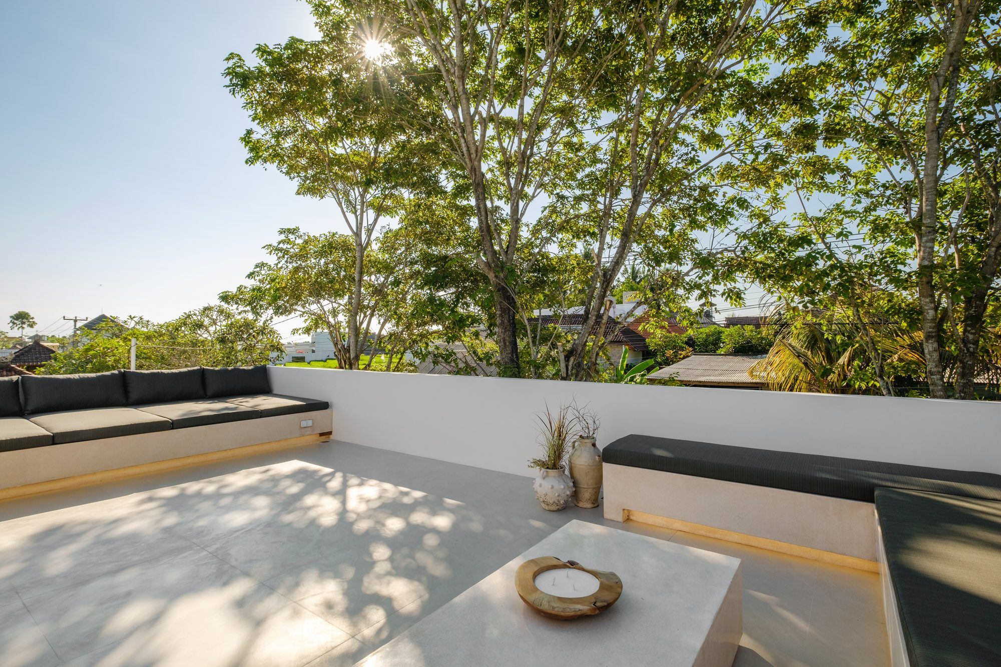 Villa Las Hermanas garden luxury boutique villa Canggu Bali