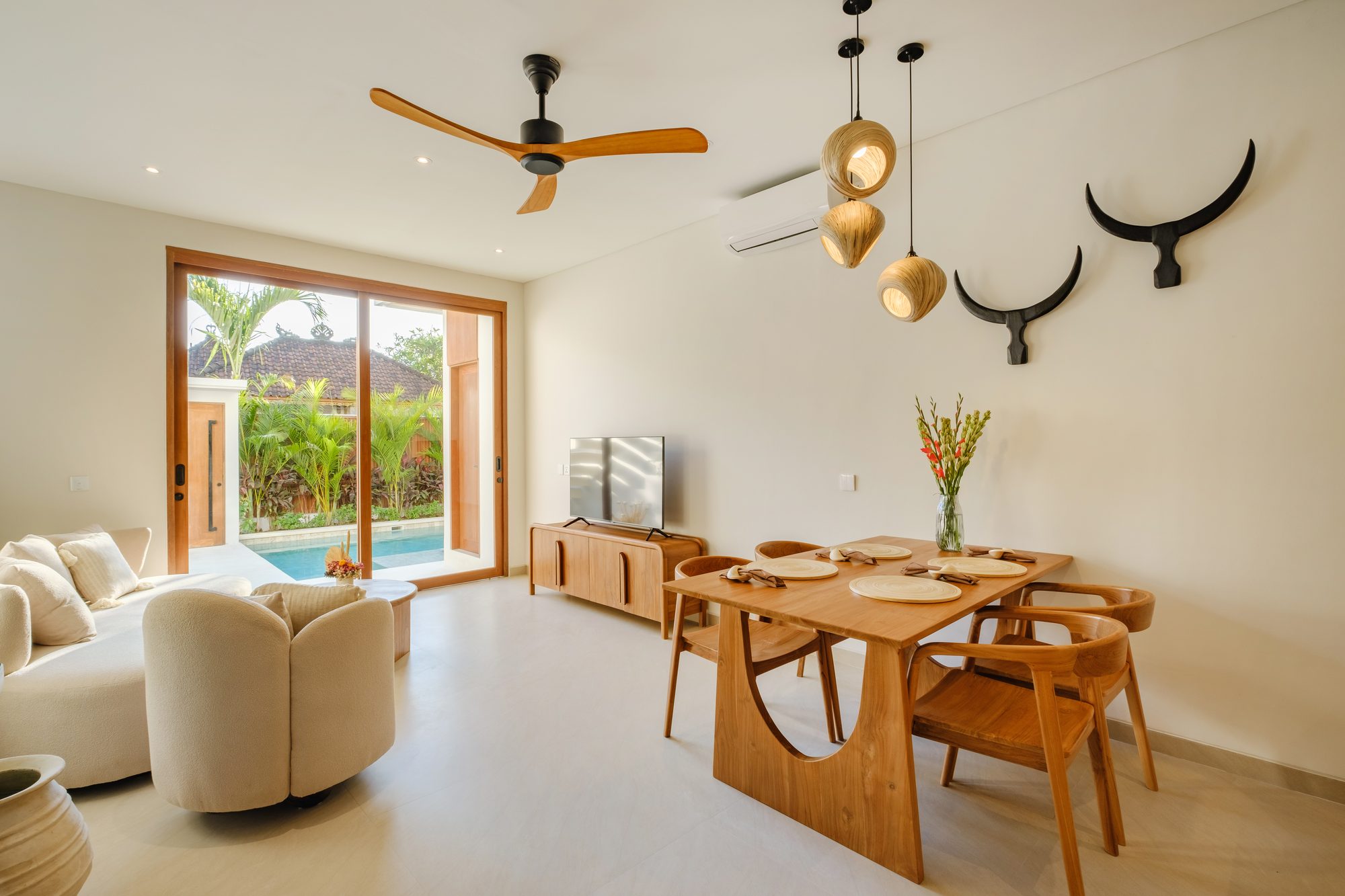 Villa Las Hermanas detail boutique villa Canggu Bali