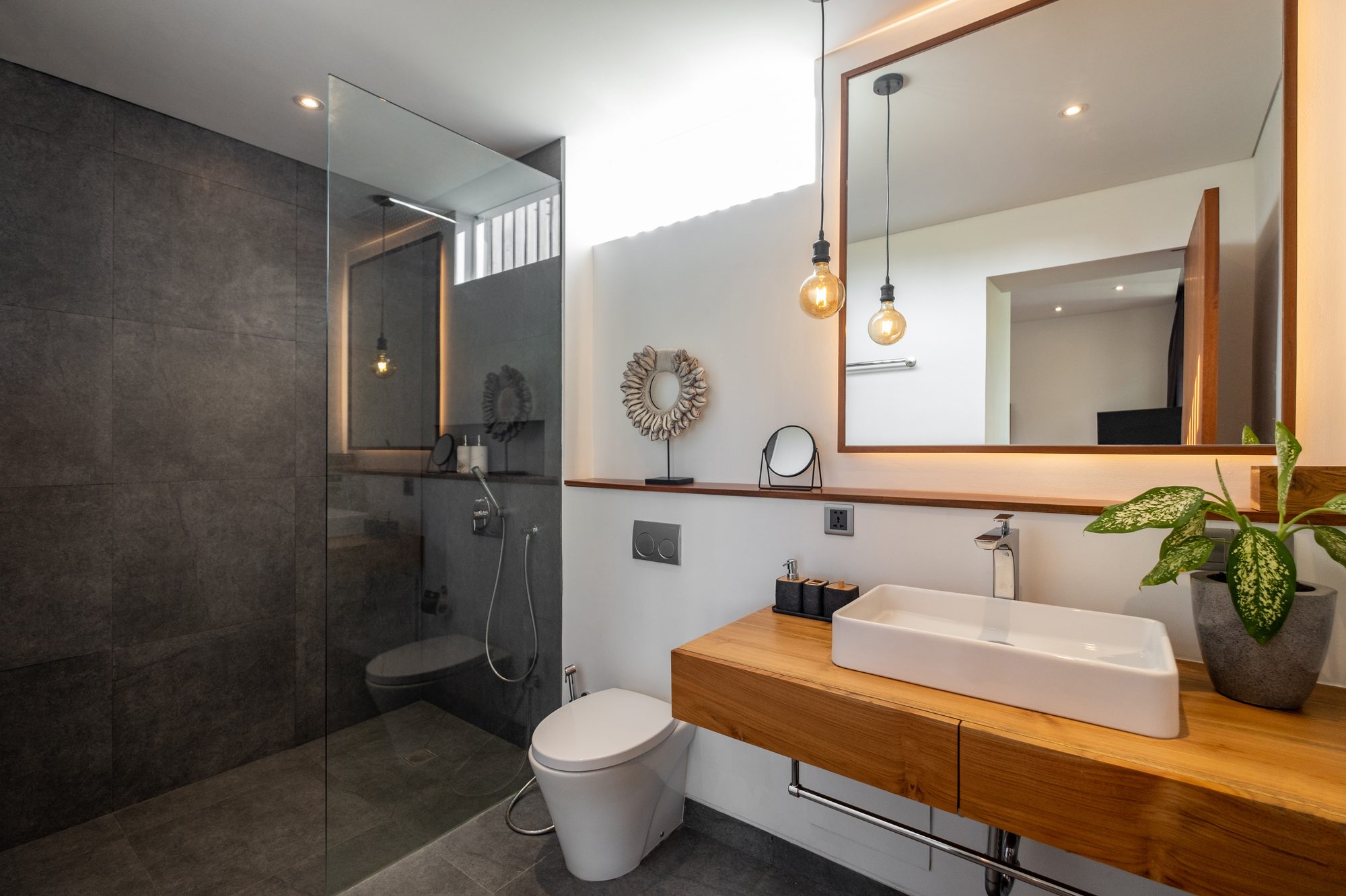 River Paradise 5BR bathroom luxury riverside villa Pererenan Bali