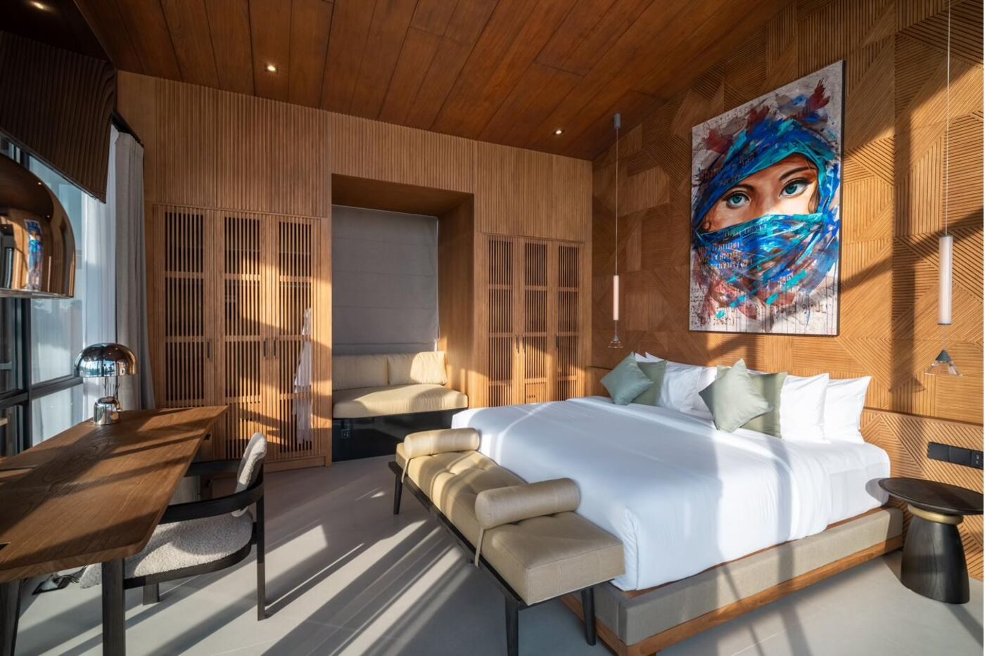 Master suite MAR Bali 2 luxury bedroom private villa Pererenan Bali