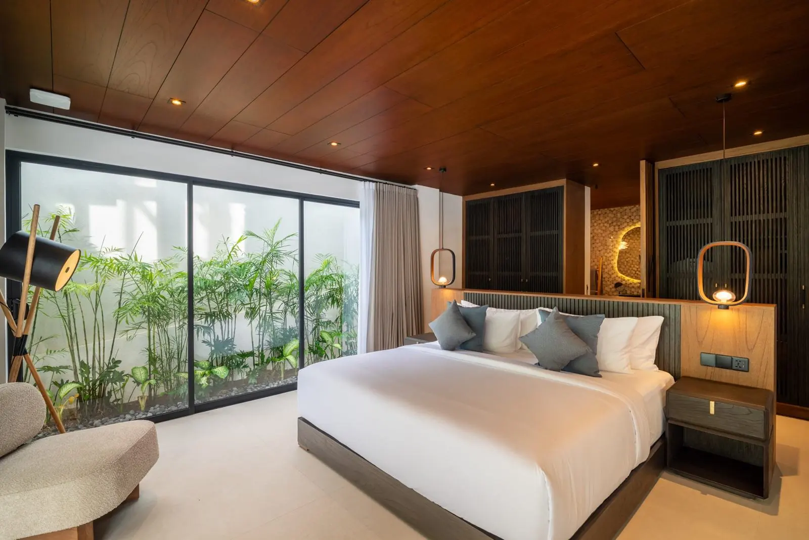 The Garden Suite bedroom MAR Bali 2 luxury villa Pererenan Bali